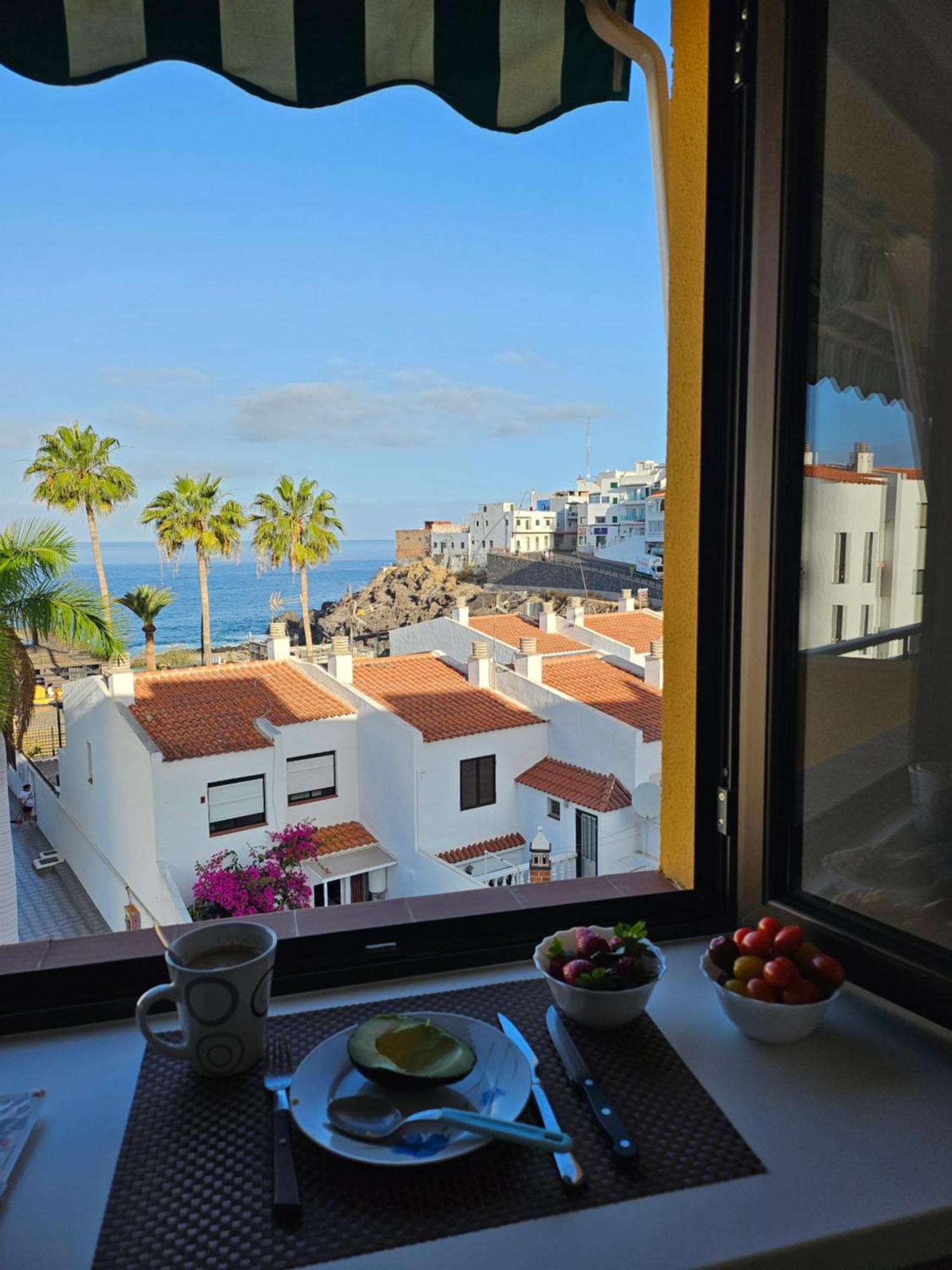 Family Apartment With 3 Bedrooms And Balcony Near Los Gigantes And Ocean Пуерто-де-Сантьяго Екстер'єр фото